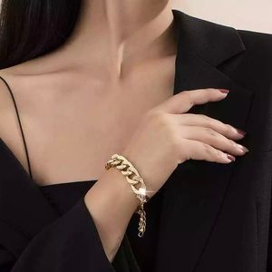 Gold Miami Cuban Aluminum Chain Bracelet